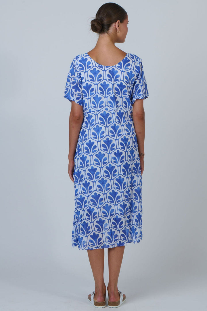 NAMASTAI DRESS ROUND NECK COTTON DRESS - P150