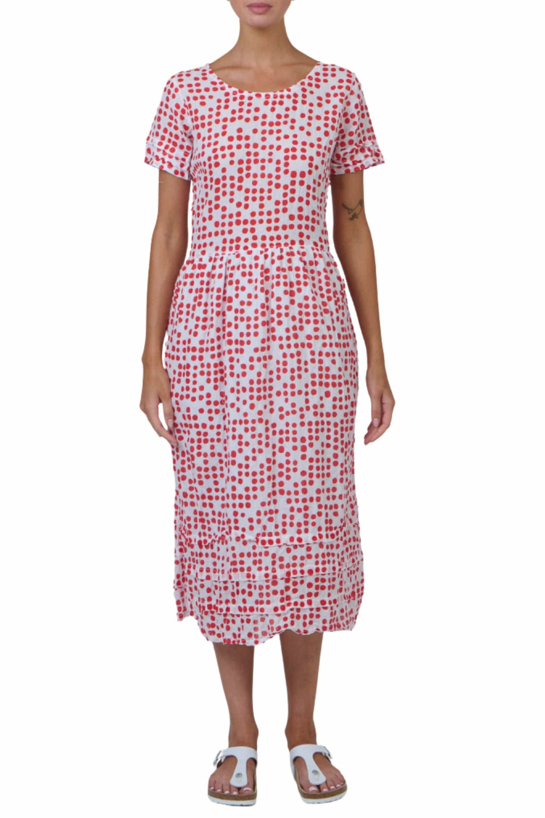 NAMASTAI DRESS S/M / CHILLI MIDI DRESS - P166