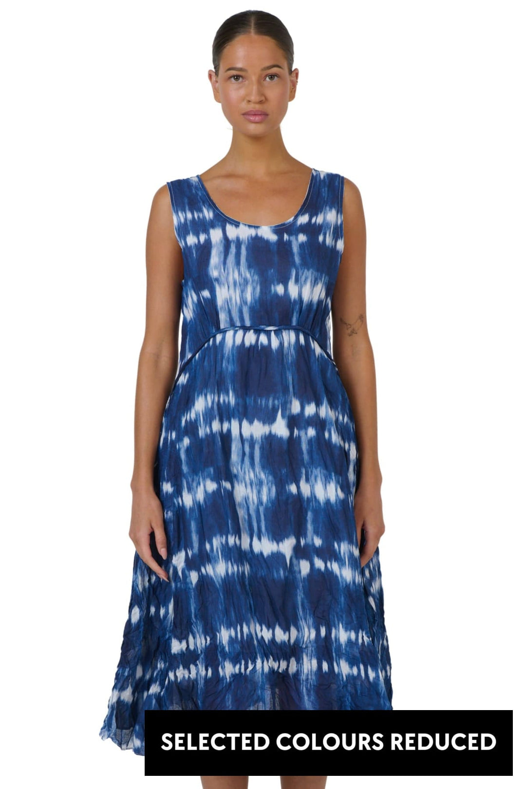 NAMASTAI DRESS S/M / SHADOW MIDI DRESS - N74