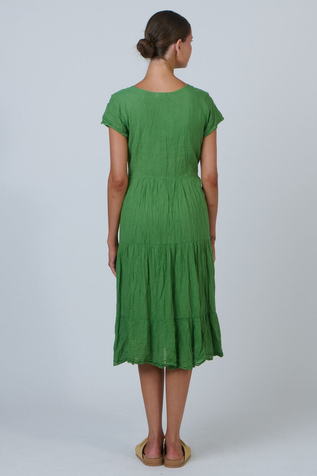 NAMASTAI DRESS V-NECK DRESS - P82