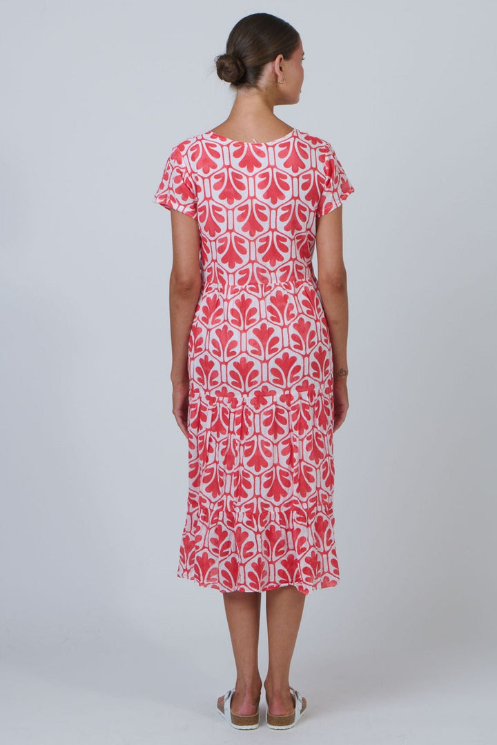 NAMASTAI DRESS V-NECK DRESS - P82