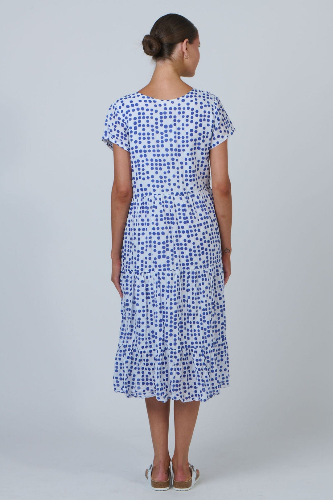 NAMASTAI DRESS V-NECK DRESS - P82