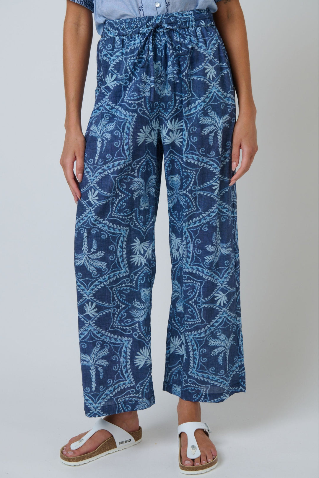 NAMASTAI PANTS DRAWSTRING COTTON PANT - NAM42