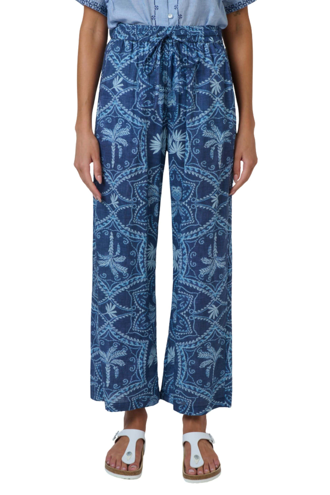 NAMASTAI PANTS DRAWSTRING COTTON PANT - NAM42