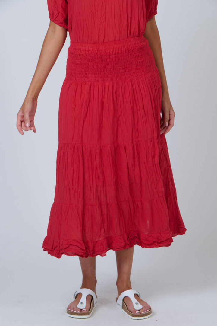 NAMASTAI SKIRT COTTON SKIRT - P34