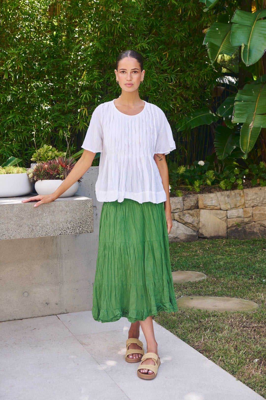 NAMASTAI SKIRT COTTON SKIRT - P34