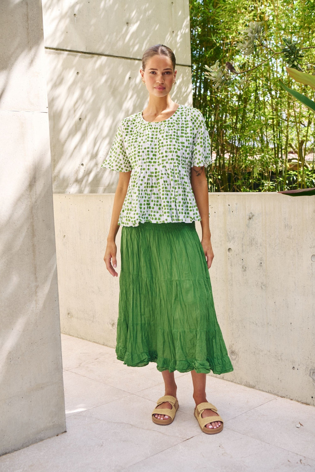 NAMASTAI SKIRT COTTON SKIRT - P34