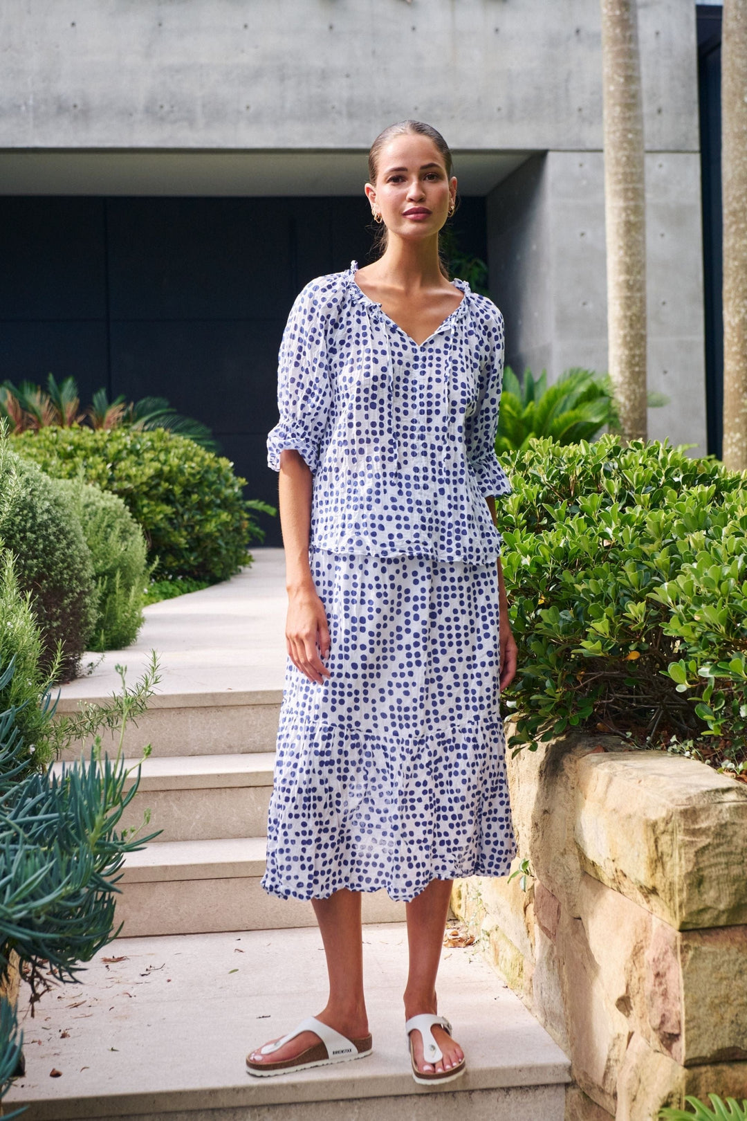 NAMASTAI SKIRT MIDI SKIRT - P173