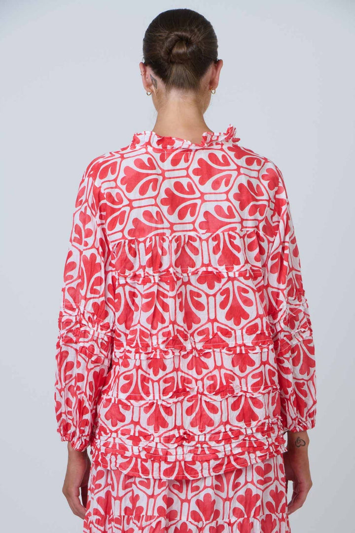 NAMASTAI TOP 3/4 SLEEVE TOP - P92