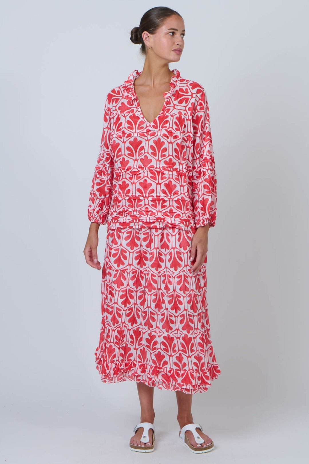 NAMASTAI TOP 3/4 SLEEVE TOP - P92
