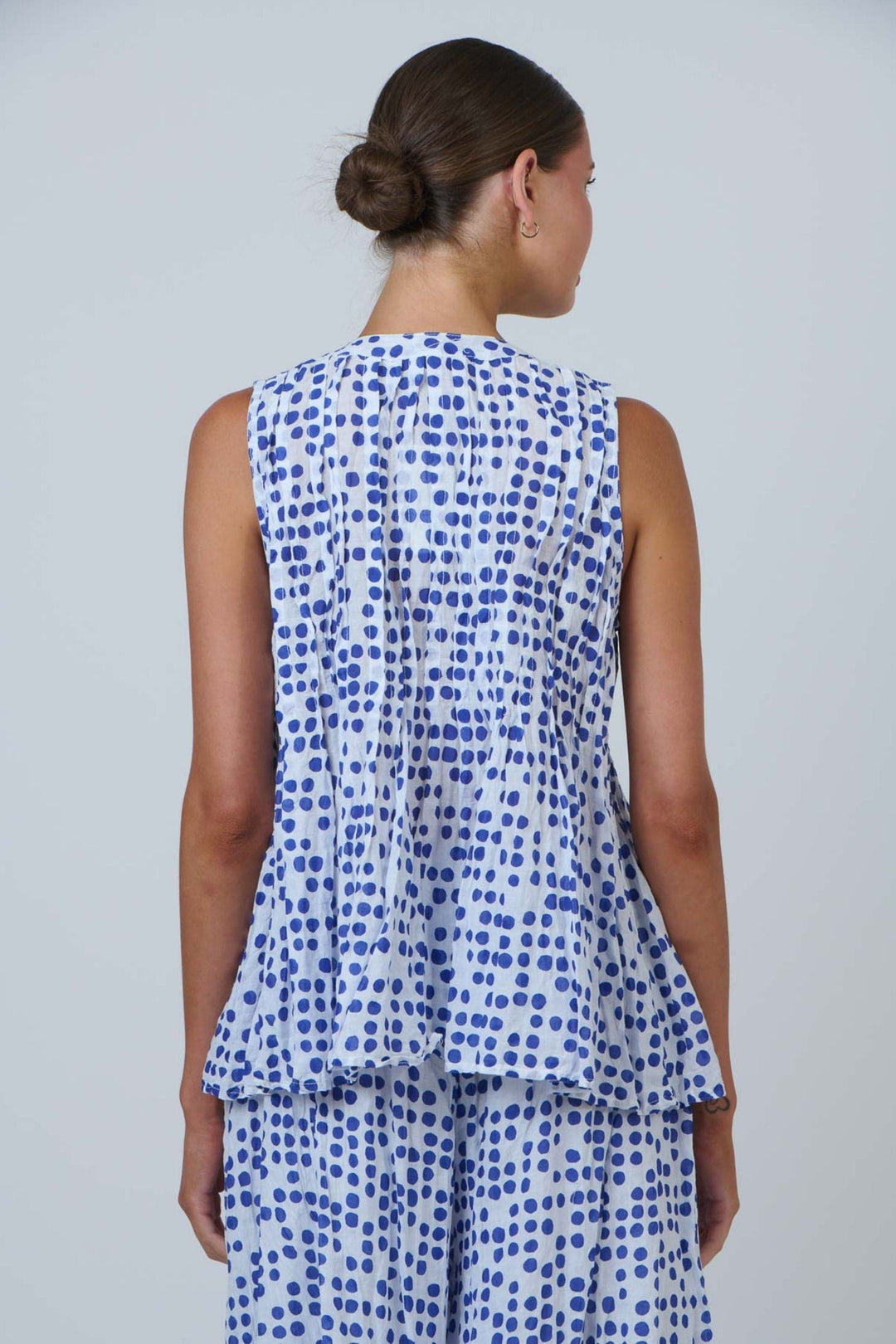 NAMASTAI TOP BUTTON FRONT TOP - P165