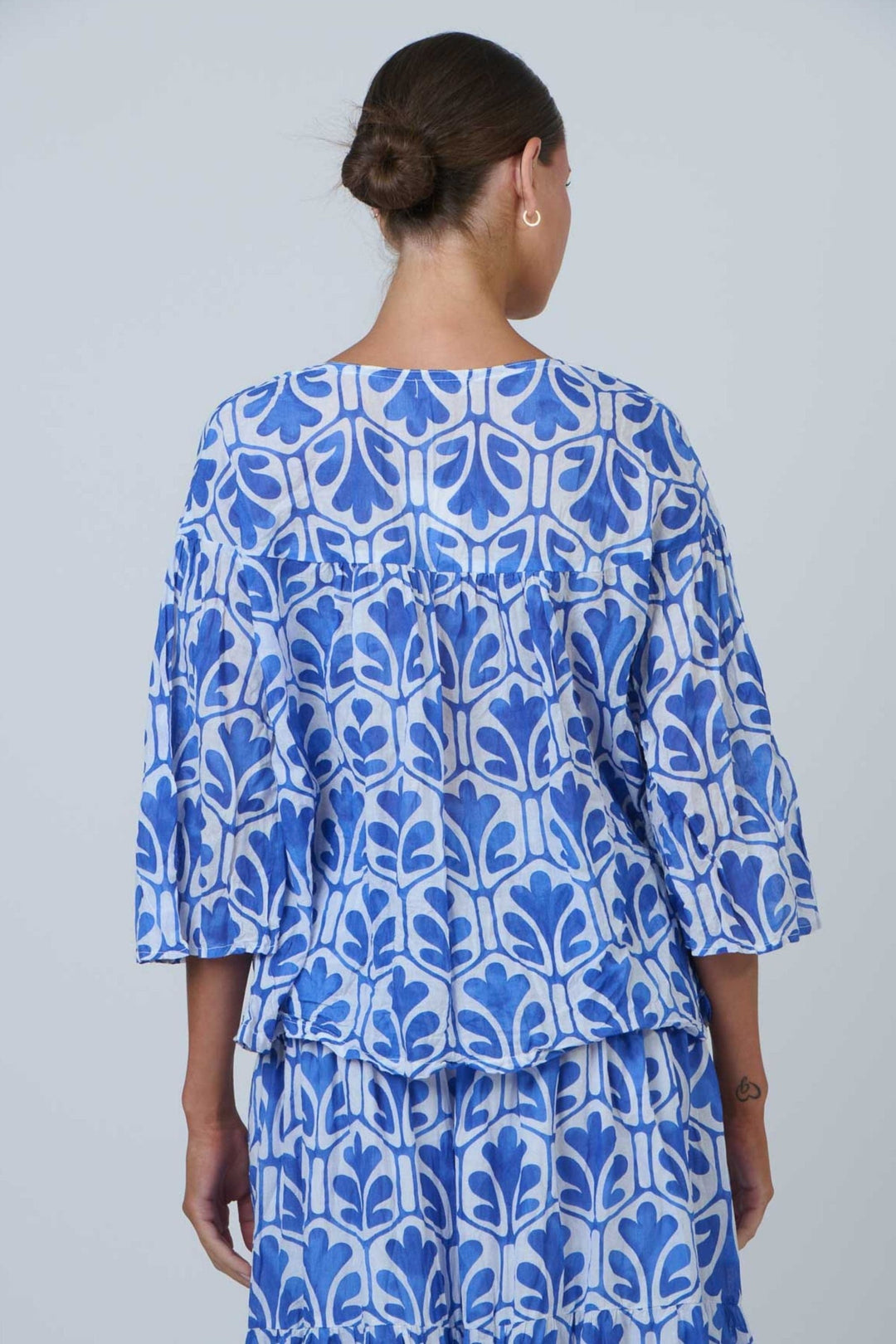 NAMASTAI TOP BUTTON UP TOP - P115