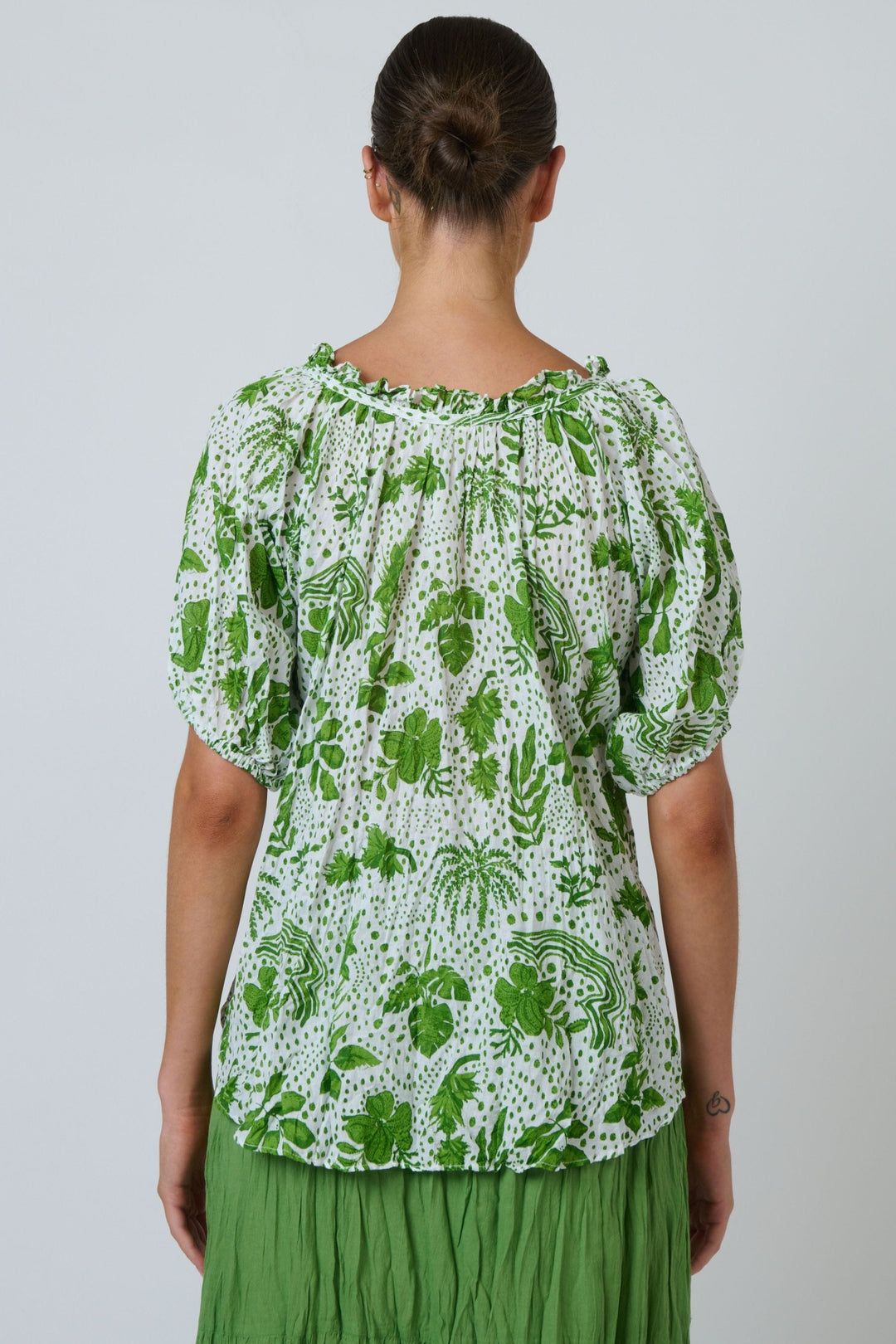 NAMASTAI TOP SCOOP NECK TOP - P105