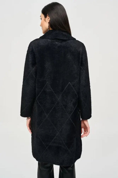 NOTCHED COLLAR COAT - 233951JR JACKET