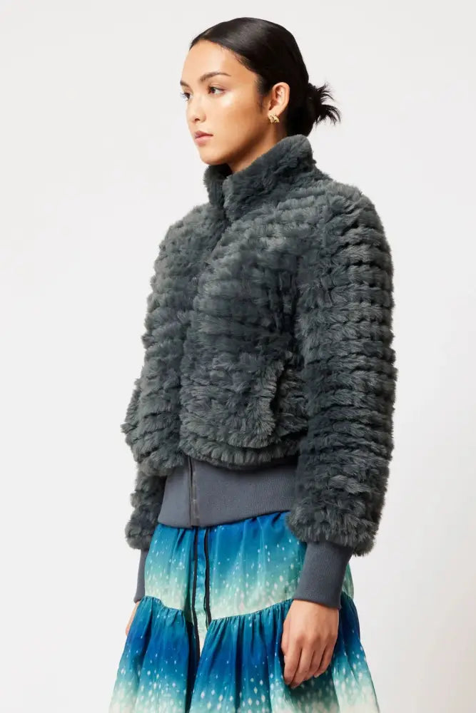 NOVELLA FAUX JACKET - OW5904 JACKET