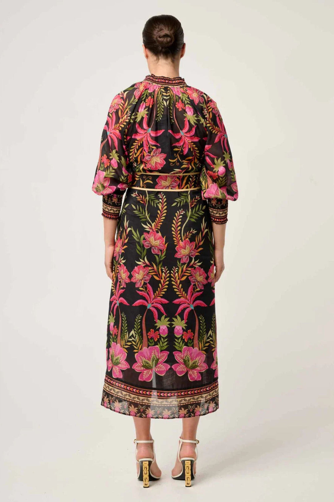 ONCE WAS DRESS CARMEN SILK COTTON DRESS - OW41905