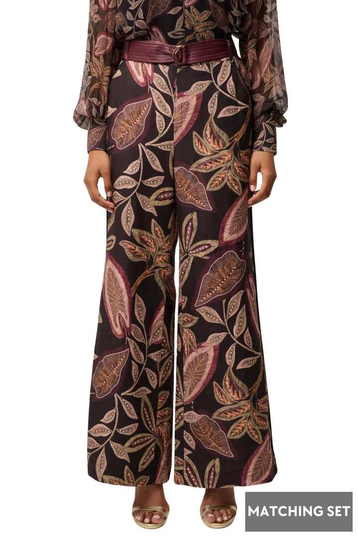 ONCE WAS PANTS ADELE LINEN BELTED PANT - OW32106
