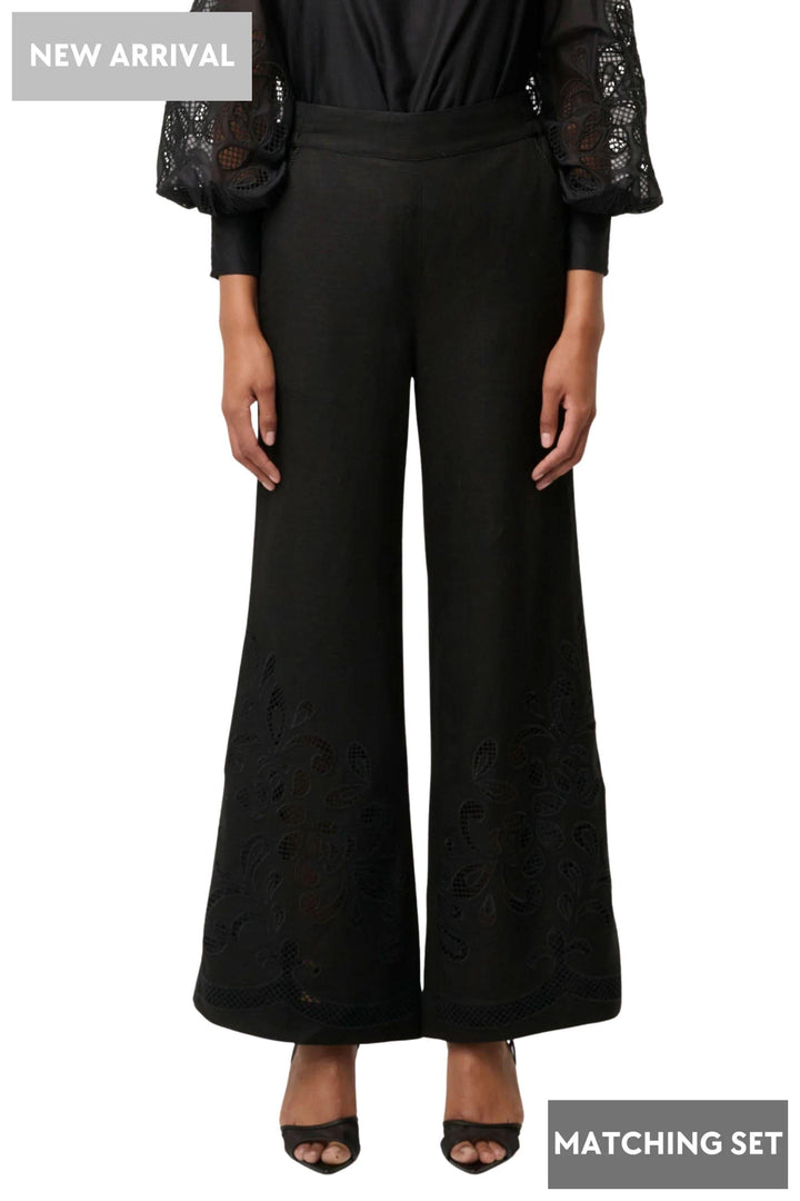 ONCE WAS PANTS RHEA EMBROIDERED PANT - OW32102