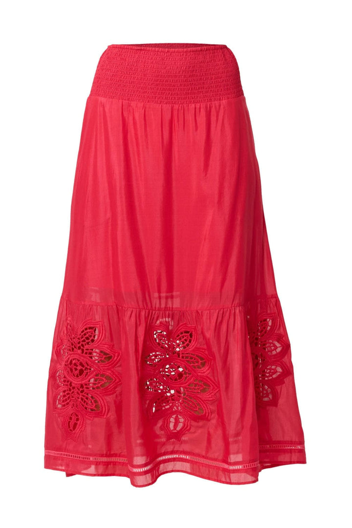 ONCE WAS SKIRT CORDELIA SHIRRED WAIST SKIRT - OW61901