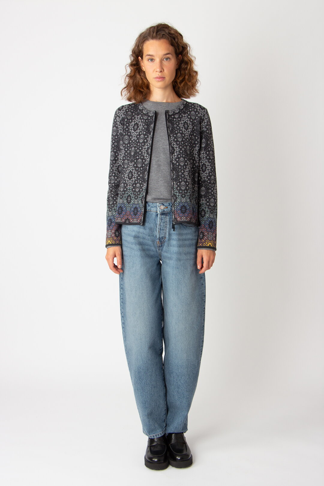 ZIP CARDIGAN - 242722