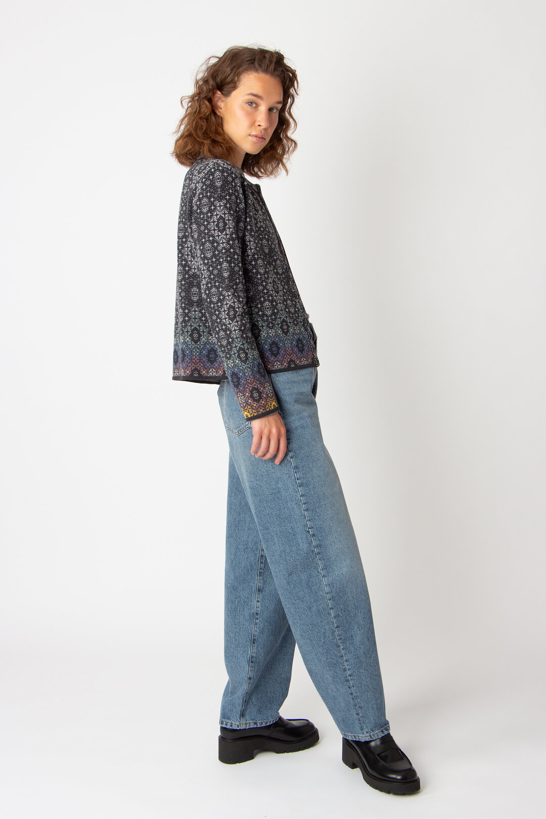 ZIP CARDIGAN - 242722