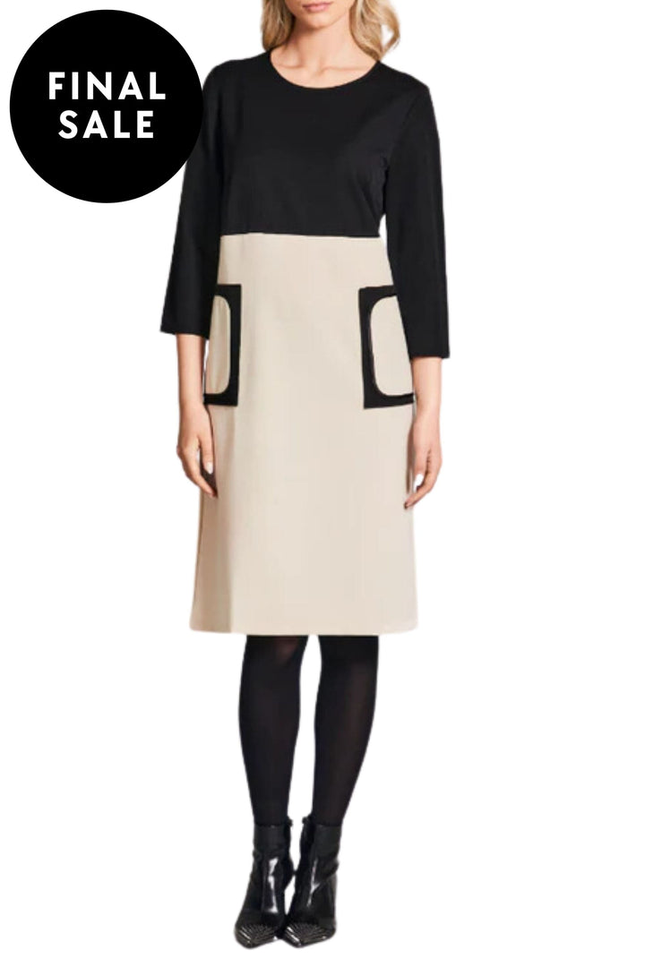 PERUZZI DRESS PATCH POCKET DRESS - W24154