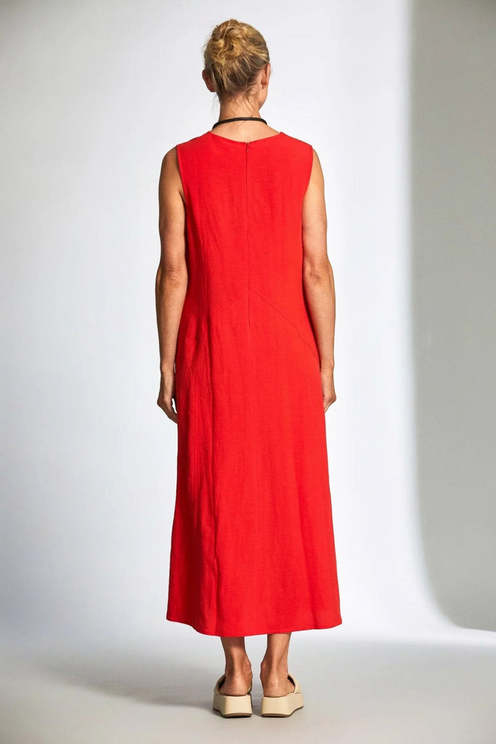 PERUZZI DRESS LINEN LONG DRESS - S25169