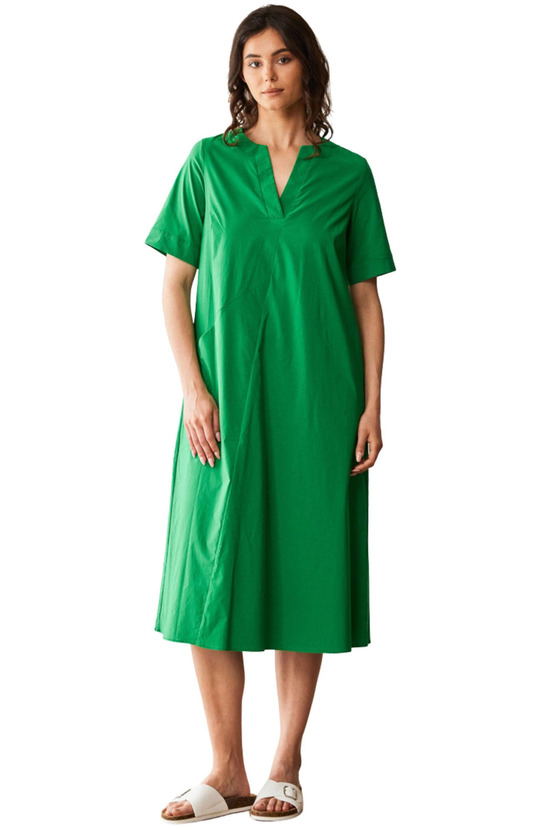 PERUZZI DRESS LONG POCKET DRESS - S26219