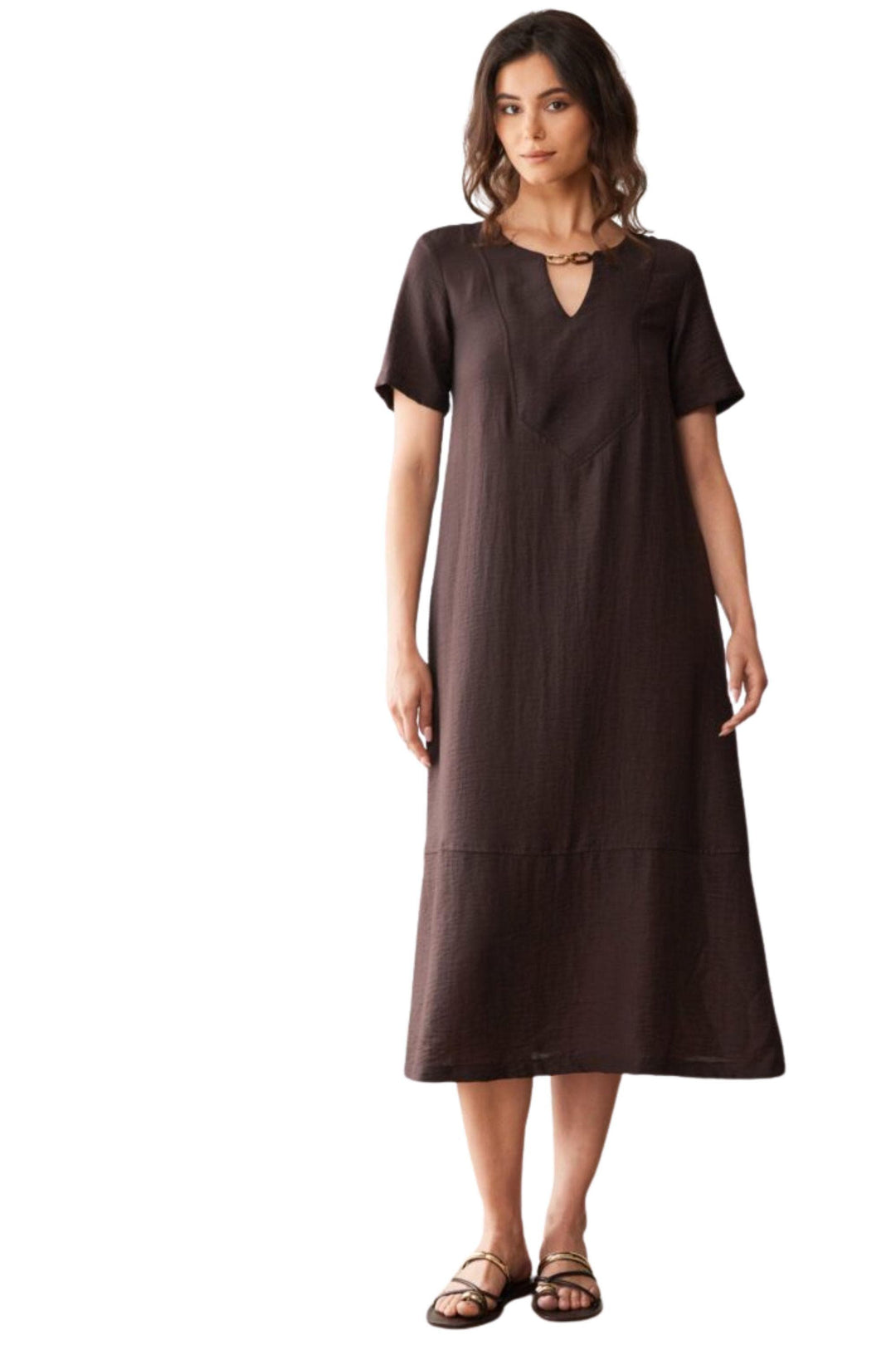 PERUZZI DRESS LONGLINE DRESS - S26135