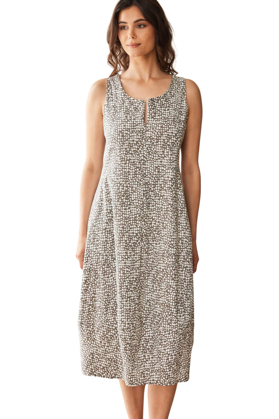PERUZZI DRESS S/LESS PRINT DRESS - S26511