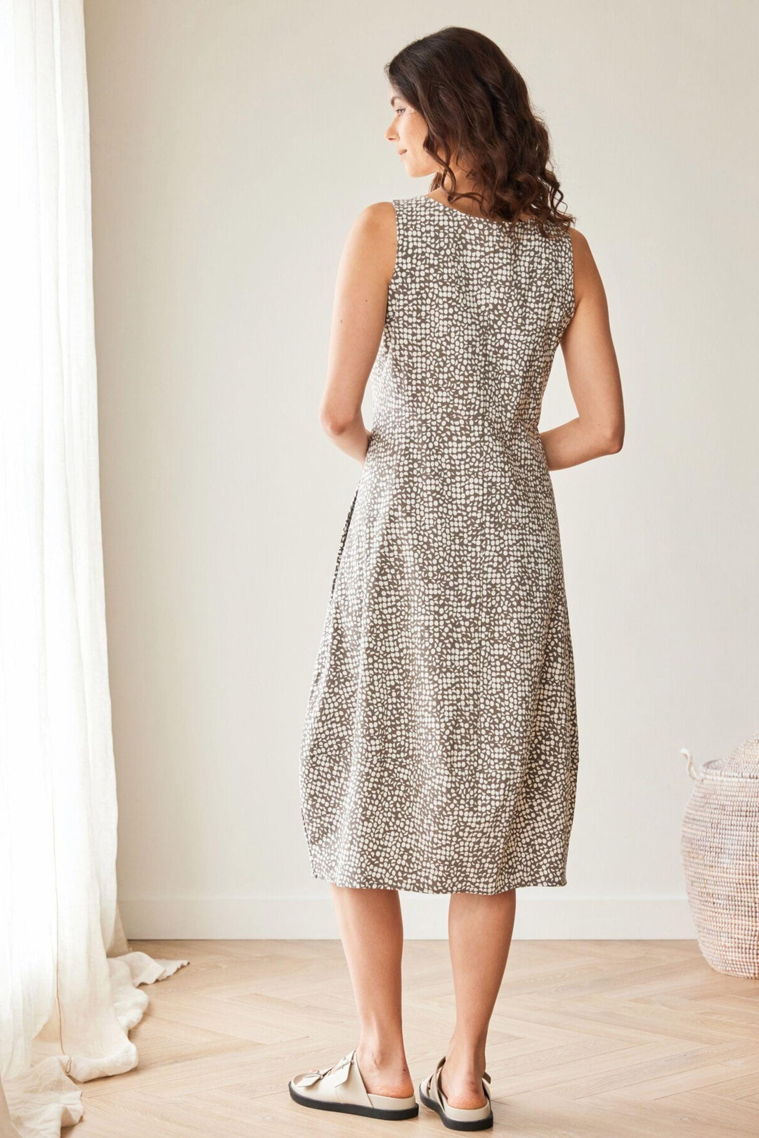 PERUZZI DRESS S/LESS PRINT DRESS - S26511