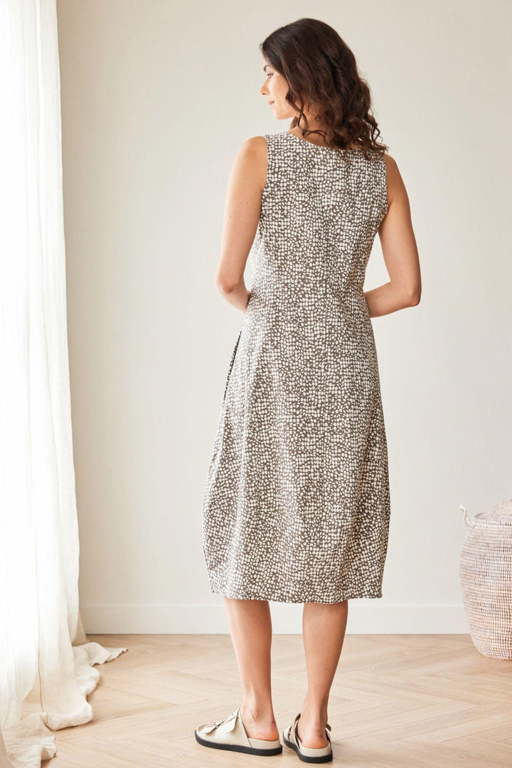 PERUZZI DRESS S/LESS PRINT DRESS - S26511
