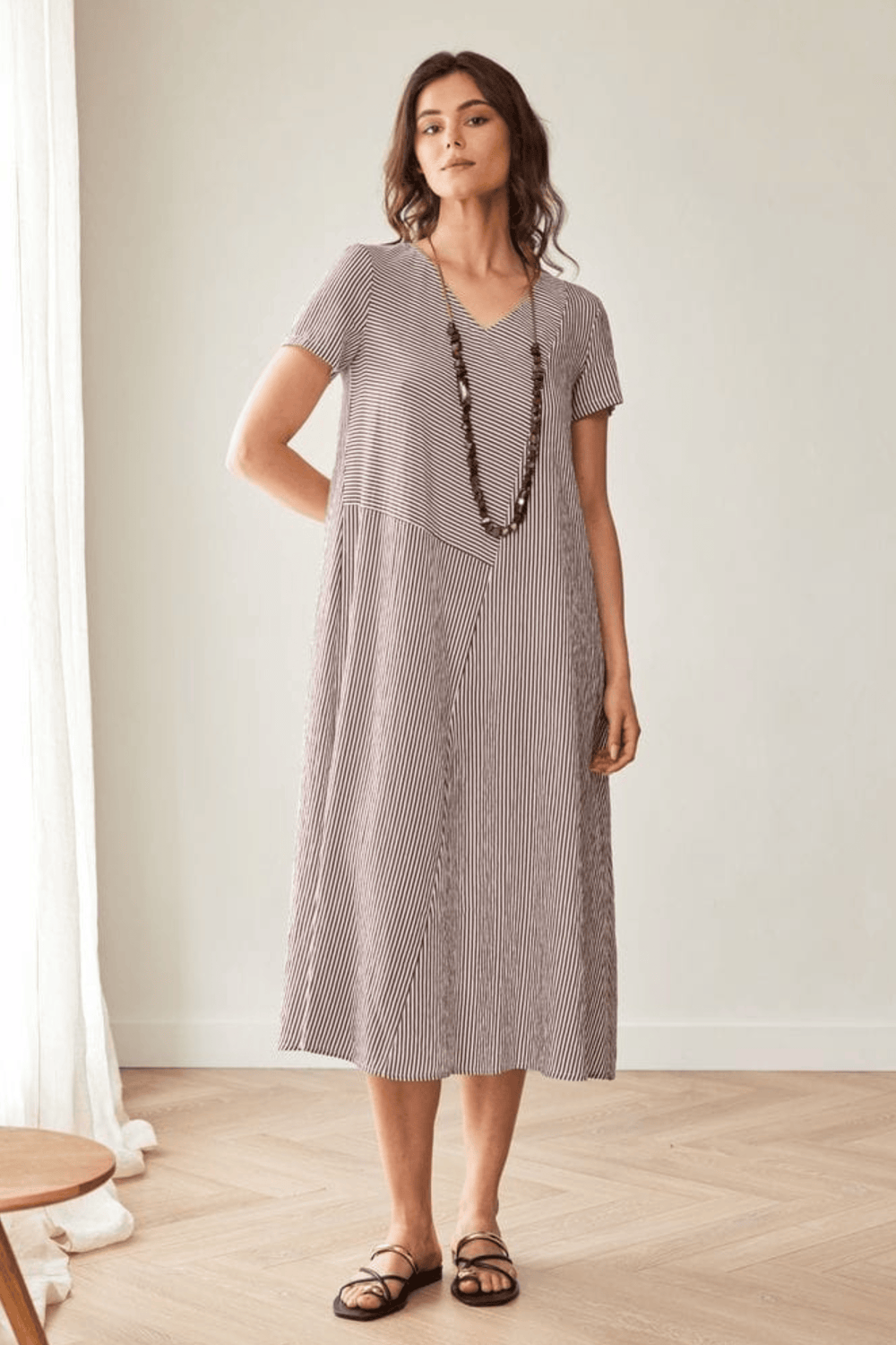 PERUZZI DRESS STRIPE DRESS - S26200