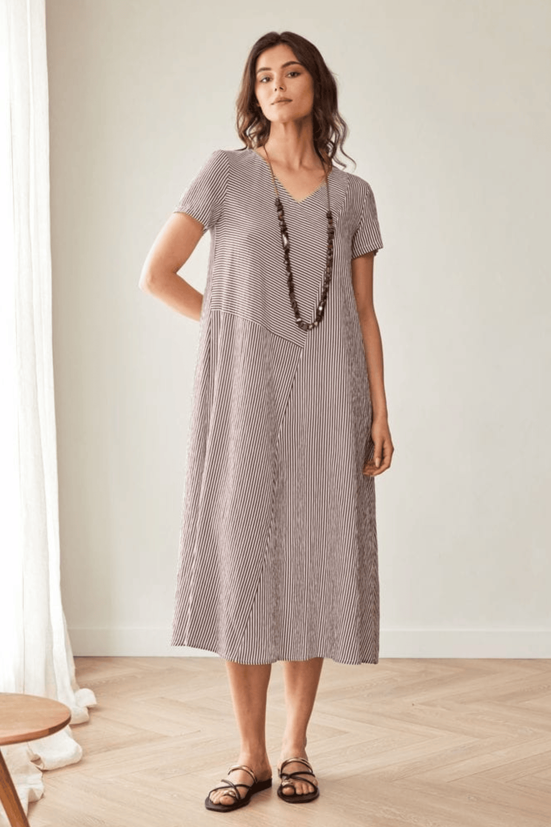 PERUZZI DRESS STRIPE DRESS - S26200