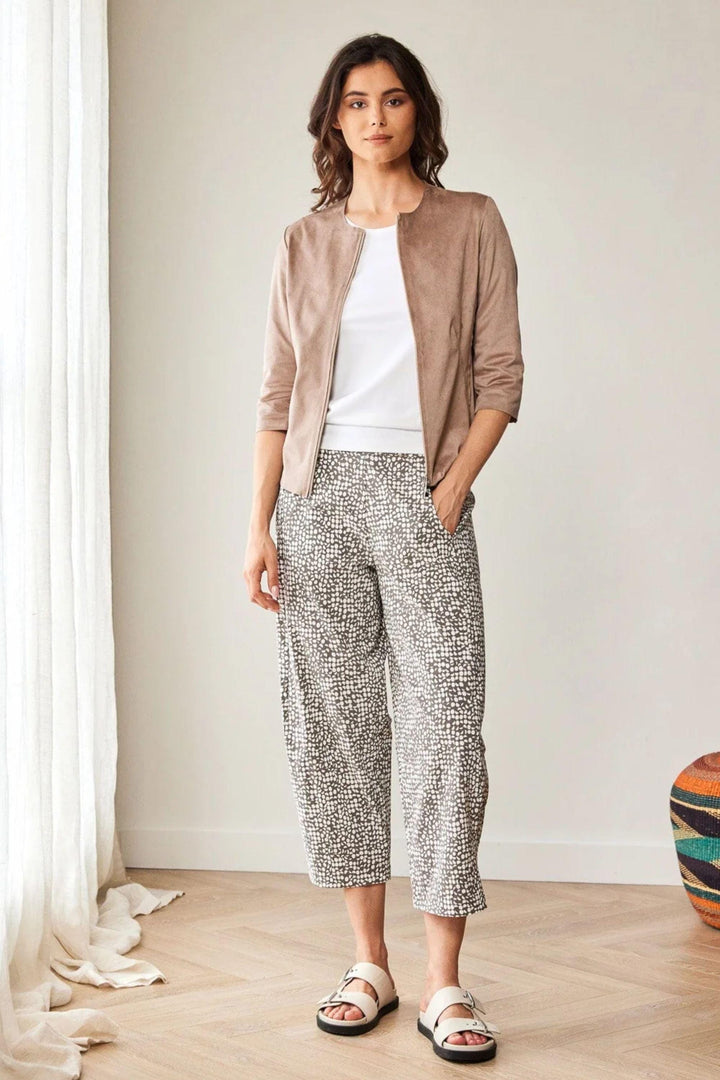 PERUZZI PANTS PRINT SLOUCH TROUSERS - S26512