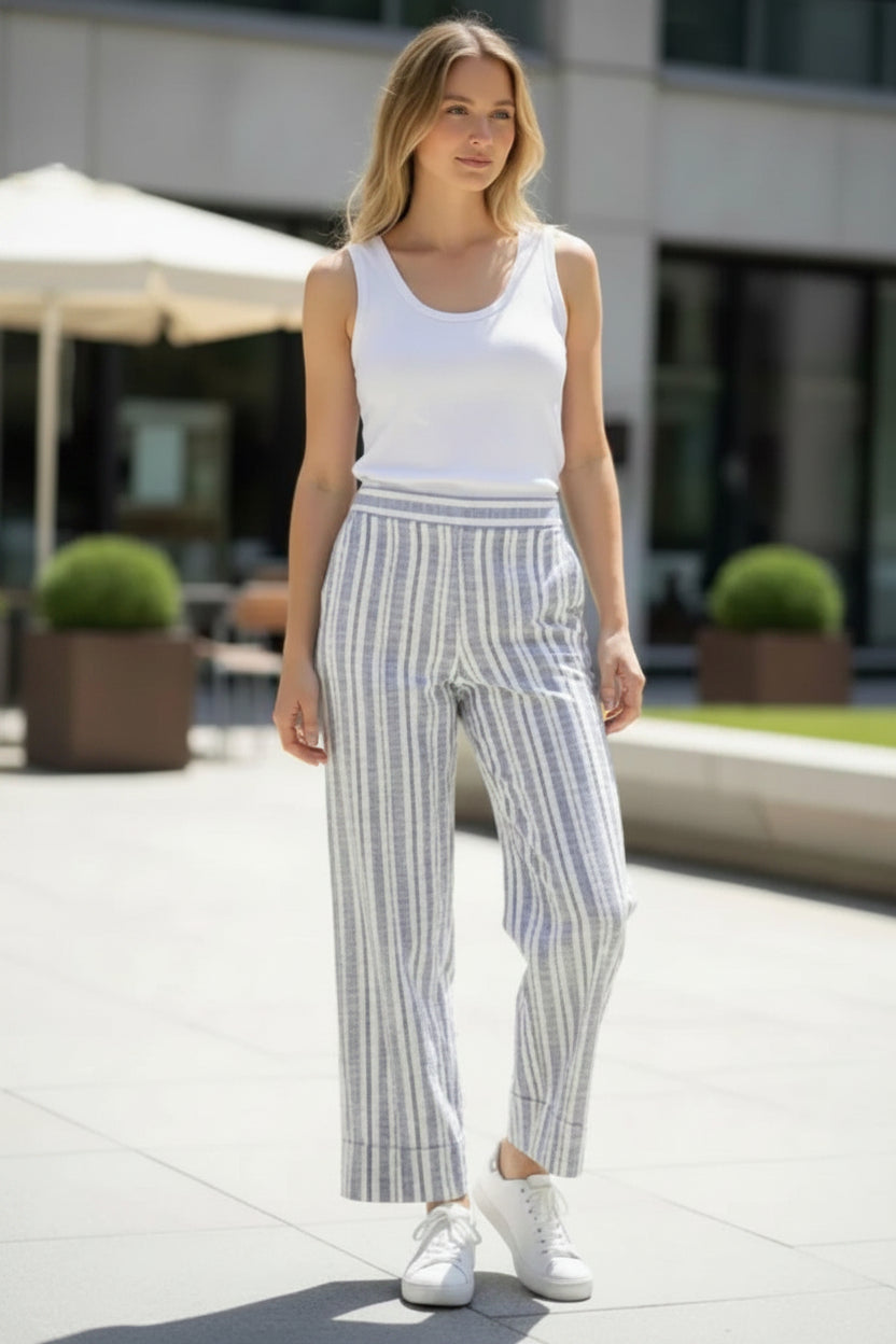 PERUZZI PANTS STRIPE TROUSER - S26128
