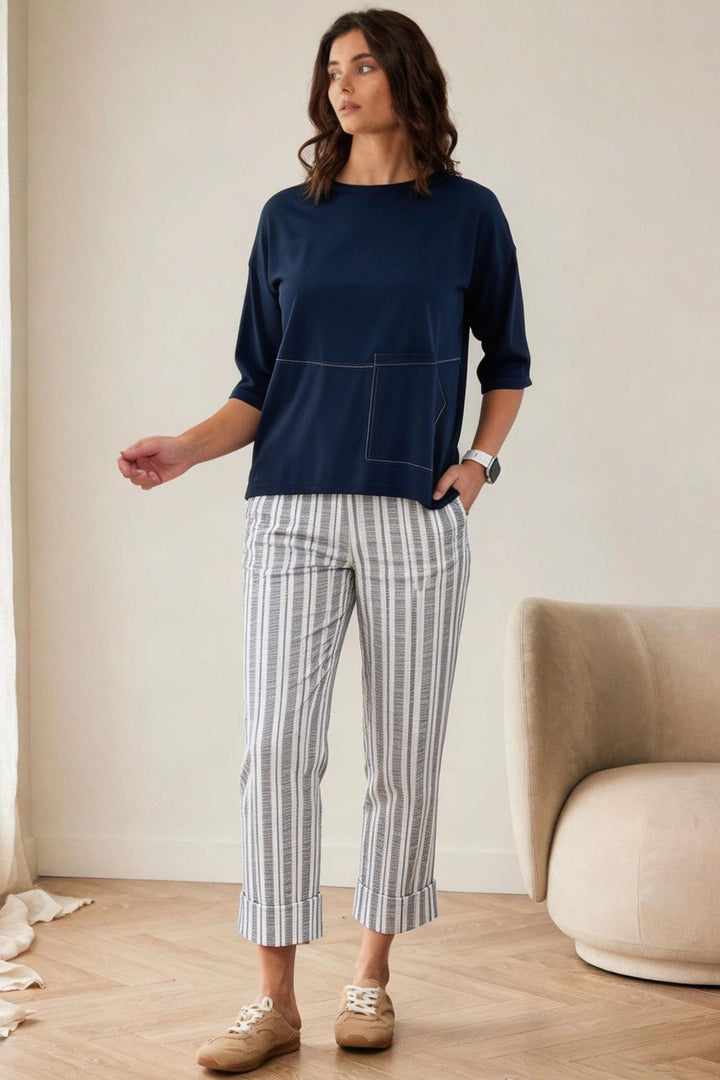 PERUZZI PANTS STRIPE TROUSER - S26128