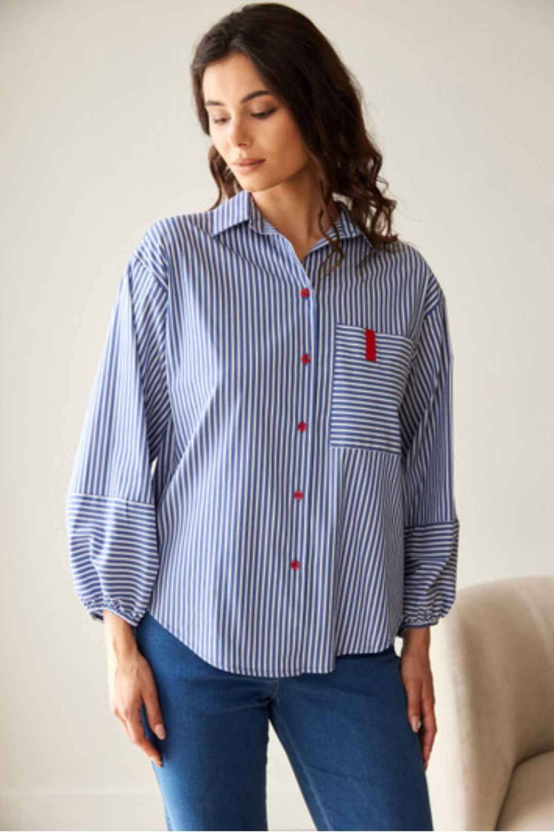 PERUZZI SHIRT STRIPE SHIRT - S26126