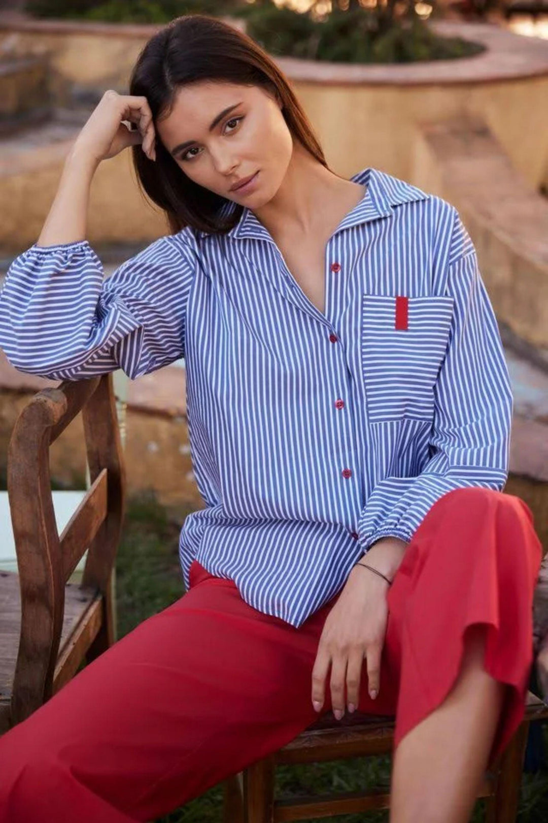 PERUZZI SHIRT STRIPE SHIRT - S26126