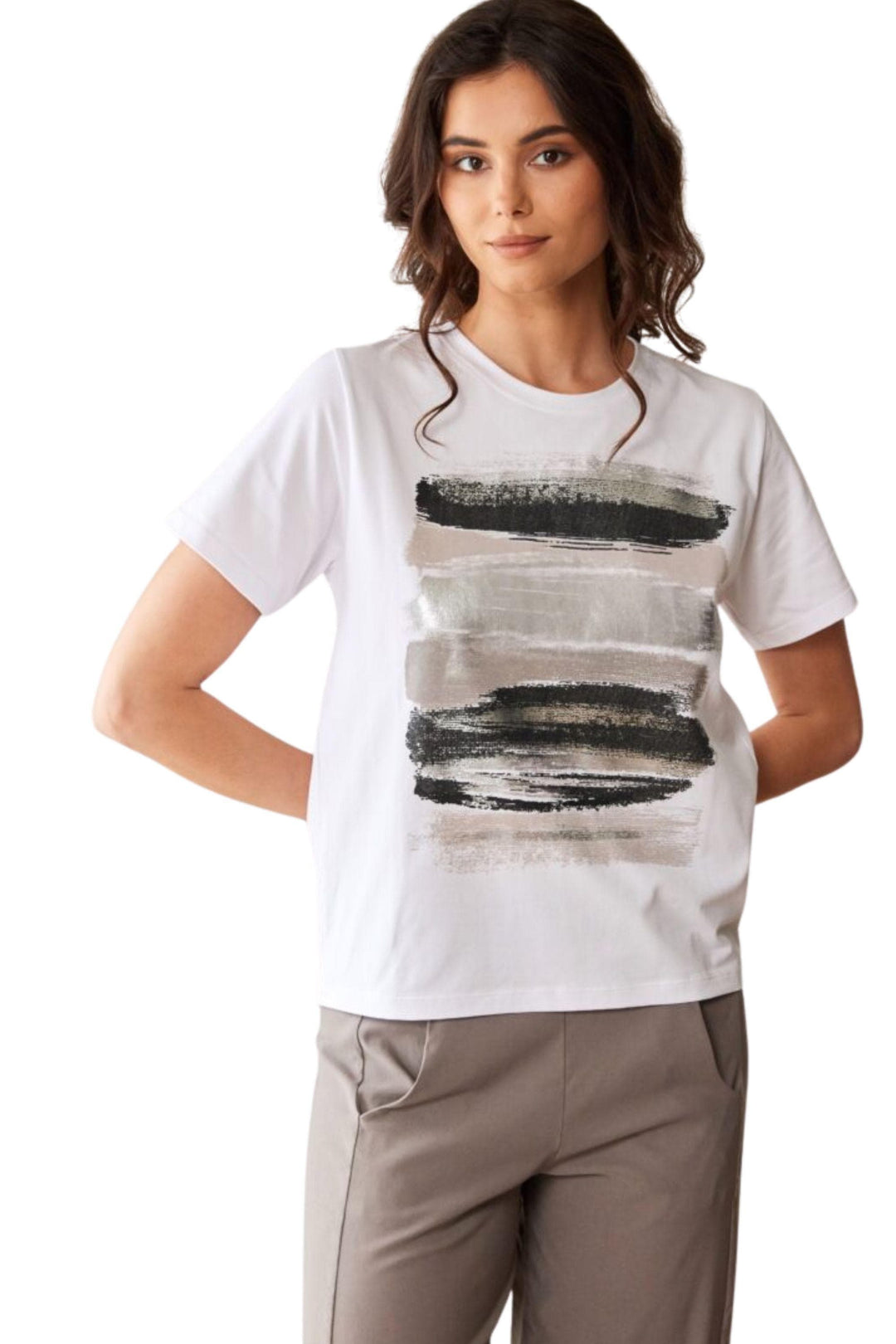 PERUZZI T-SHIRT PRINT T-SHIRT - S26223