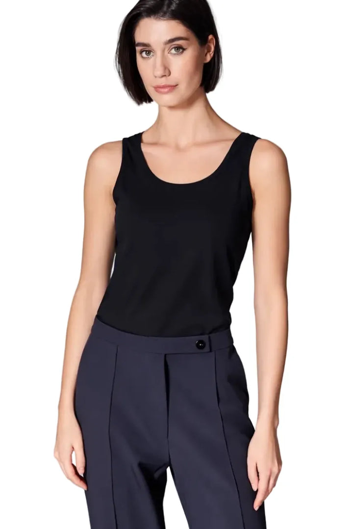 PERUZZI TOP BLACK / 8 BASIC CAMI - PR144S24