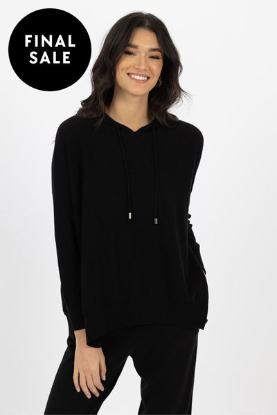 PEYTON HOODIE - HW24204 XS / BLACK JUMPER