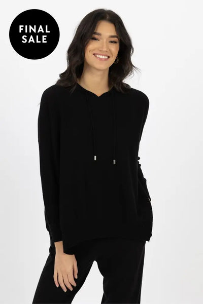 PEYTON HOODIE - HW24204 XS / BLACK JUMPER
