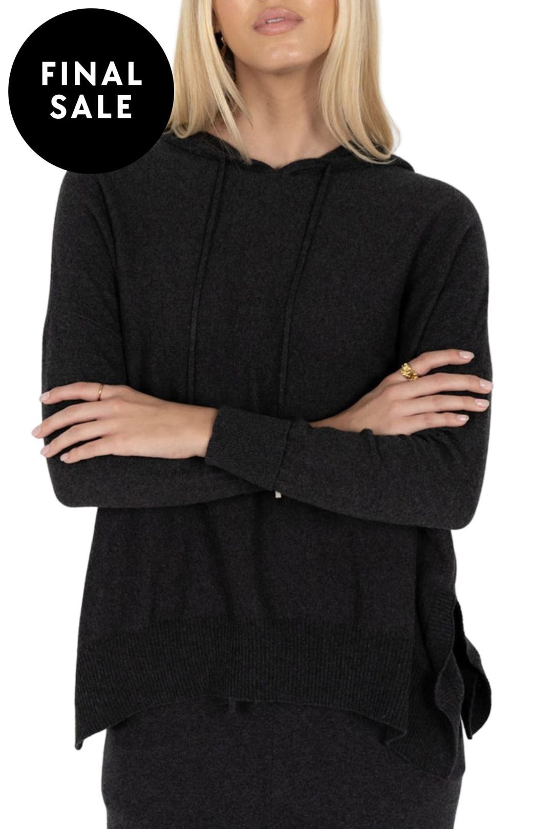 HUMIDITY JUMPER CHARCOAL / XS PEYTON HOODIE - HW25602