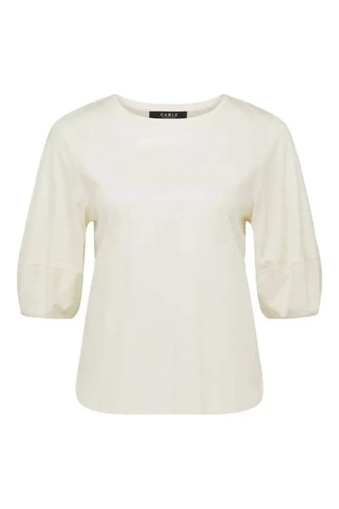 PIMA LANTERN SLEEVE TOP - CSC1084 TOP