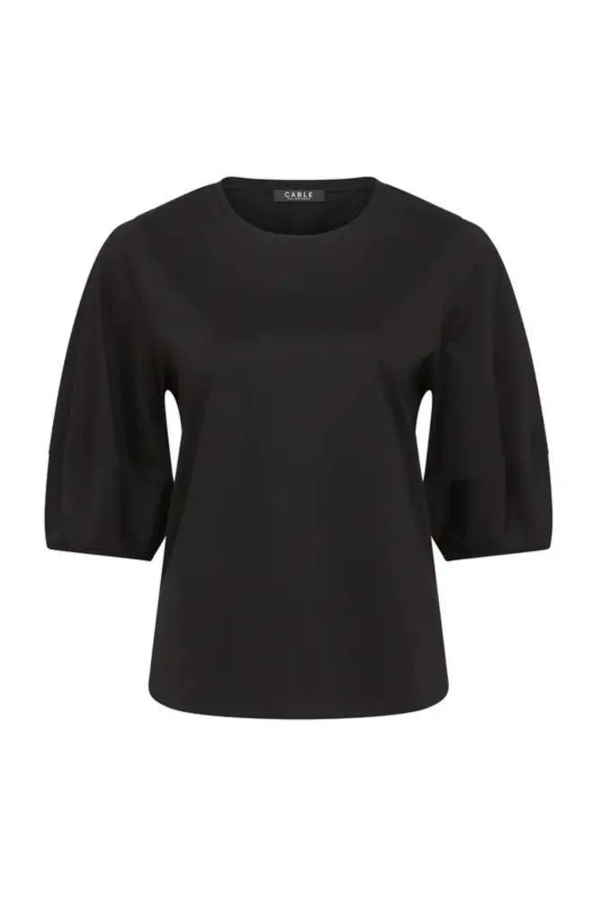 PIMA LANTERN SLEEVE TOP - CSC1084 TOP