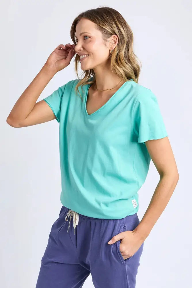 PIMA VEE TEE - 81X4476 T-SHIRT