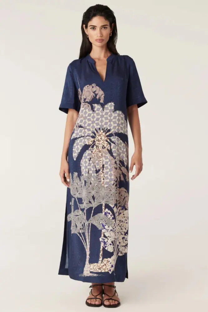 PINA KAFTAN DRESS - CSS25388 DRESS