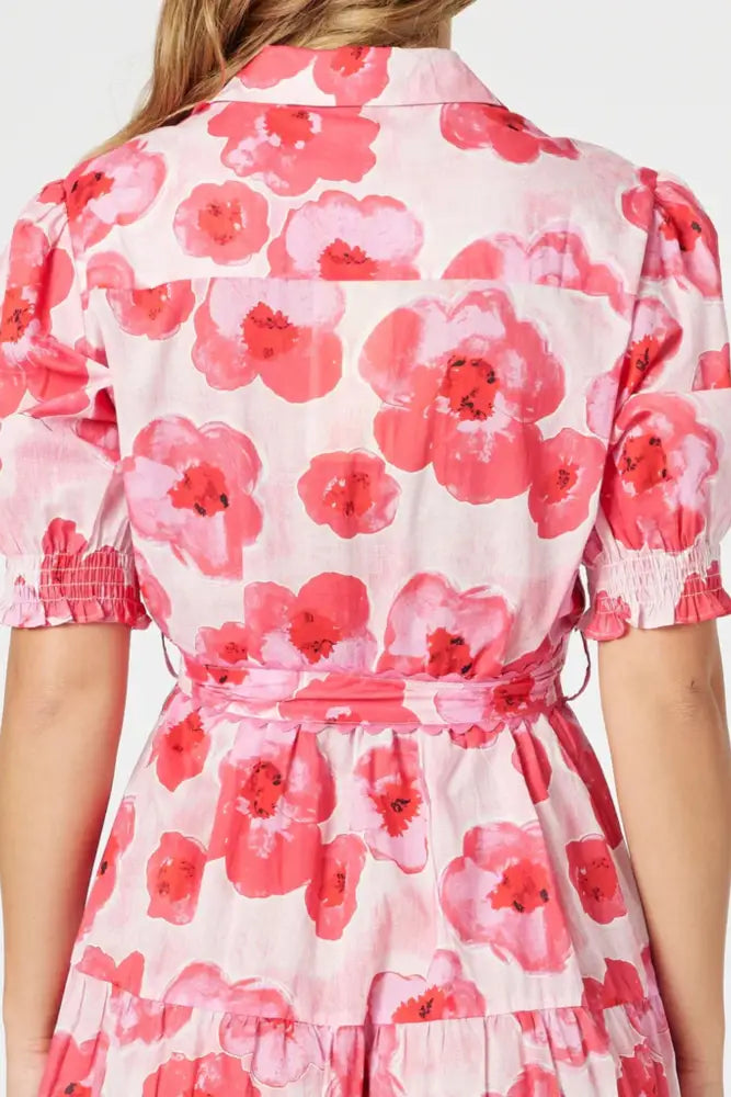 PINK POPPIES DRESS - 48374T DRESS