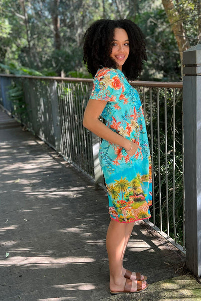 PINTUCK DRESS - SDR-1768 DRESS